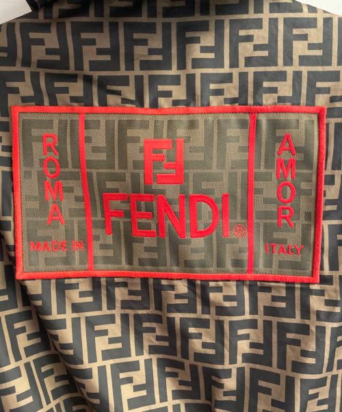 FENDI（フェンディ）FENDI (フェンディ) ズッカジャケット ベージュ サイズ:46の古着・服飾アイテム