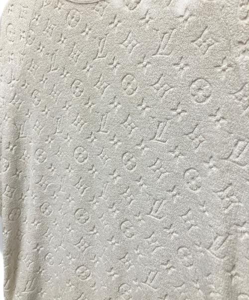 LOUIS VUITTON（ルイ ヴィトン）LOUIS VUITTON (ルイ ヴィトン) モノグラムジャガードTシャツ/クルーネック 半袖Tシャツ ベージュ サイズ:Mの古着・服飾アイテム