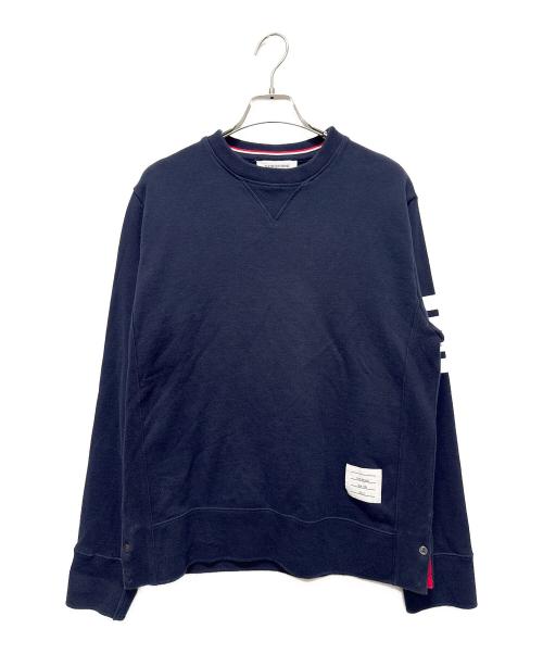 Thom Browne（トムブラウン）Thom Browne (トムブラウン) 4BARスウェット/クラシック ループバック 4BAR スウェットシャツ ネイビー サイズ:4の古着・服飾アイテム