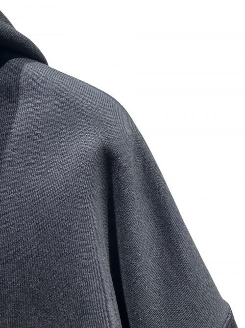 LOEWE（ロエベ）LOEWE (ロエベ) レザーパッチアナグラムパーカー ブラック サイズ:Mの古着・服飾アイテム