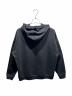 LOEWE (ロエベ) レザーパッチアナグラムパーカー ブラック サイズ:M：80000円