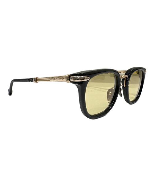 CHROME HEARTS（クロムハーツ）CHROME HEARTS (クロムハーツ) TITANASLUVR(チタナスラブ)/サングラス/黒縁メガネ サイズ:51□23-145の古着・服飾アイテム
