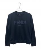FENDIフェンディ）の古着「ロゴスウェット」｜ネイビー