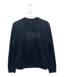 FENDI（フェンディ）の古着「ロゴスウェット」｜ネイビー