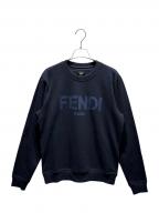 FENDIフェンディ）の古着「ロゴスウェット」｜ネイビー