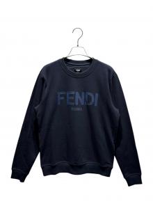 FENDI（フェンディ）の古着「ロゴスウェット」｜ネイビー