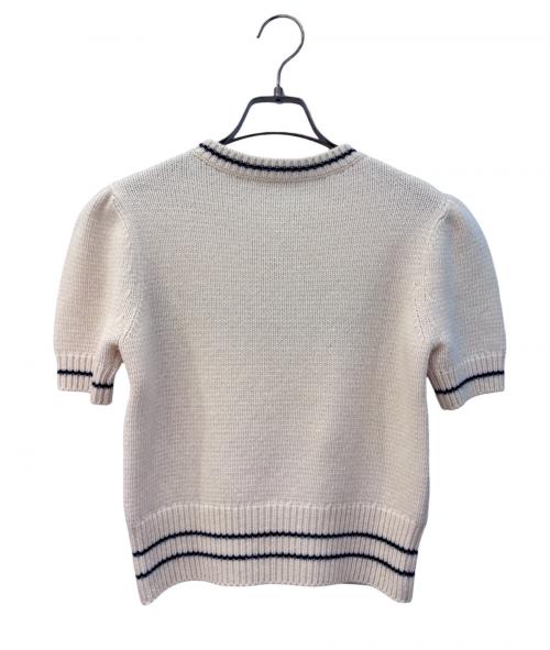 Christian Dior（クリスチャン ディオール）Christian Dior (クリスチャン ディオール) ロゴニット ベージュ サイズ:40の古着・服飾アイテム