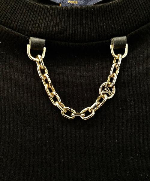 LOUIS VUITTON（ルイ ヴィトン）LOUIS VUITTON (ルイ ヴィトン) デニムポケットTシャツ ブラック サイズ:Mの古着・服飾アイテム