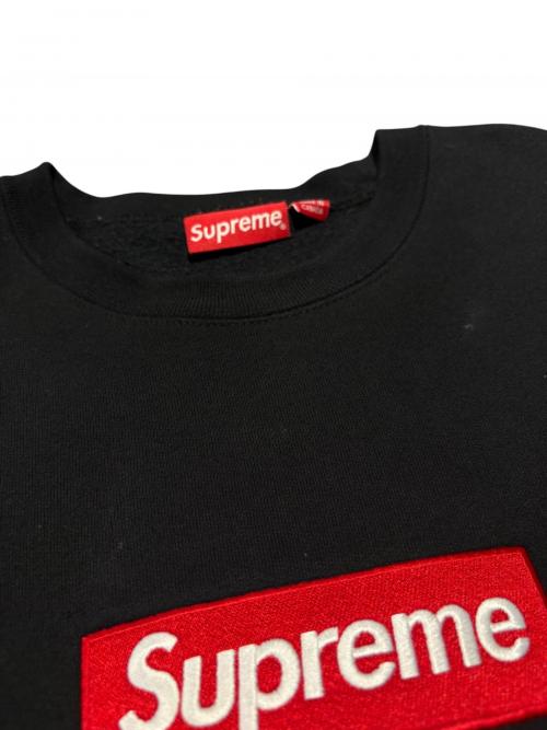 SUPREME（シュプリーム）SUPREME (シュプリーム) BoxLogo Crewneck ブラック サイズ:XLの古着・服飾アイテム