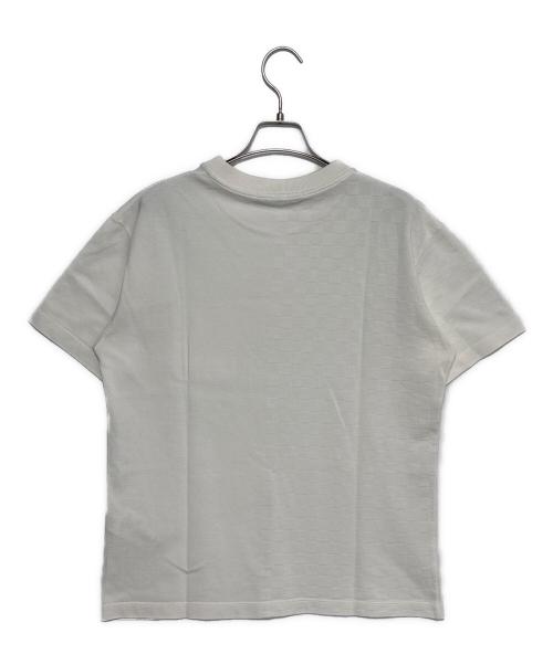 LOUIS VUITTON（ルイ ヴィトン）LOUIS VUITTON (ルイ ヴィトン) ダミエポケットTシャツ ホワイト サイズ:Sの古着・服飾アイテム