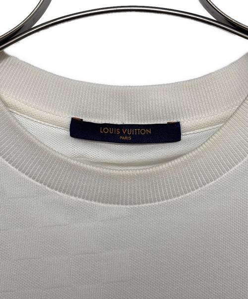 LOUIS VUITTON（ルイ ヴィトン）LOUIS VUITTON (ルイ ヴィトン) ダミエポケットTシャツ ホワイト サイズ:Sの古着・服飾アイテム