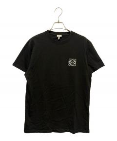 中古・古着通販】LOEWE (ロエベ) 刺繍ロプリントtシャツ ブラック