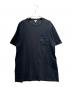 LOEWE（ロエベ）の古着「アナグラムポケットTシャツ/H526Y22X99」｜ブラック