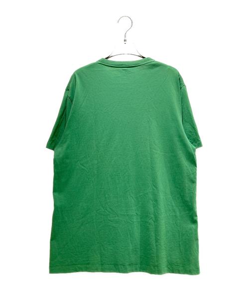 LOEWE（ロエベ）LOEWE (ロエベ) 25SS Logo Embroidered Loose Fit Crewneck T-Shirt ロゴ刺繍 ルーズフィット クルーネックTシャツ H526Y22XBC  グリーン サイズ:Sの古着・服飾アイテム