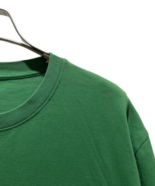 LOEWE（ロエベ）LOEWE (ロエベ) 25SS Logo Embroidered Loose Fit Crewneck T-Shirt ロゴ刺繍 ルーズフィット クルーネックTシャツ H526Y22XBC  グリーン サイズ:Sの古着・服飾アイテム