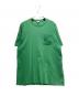 LOEWE（ロエベ）の古着「25SS Logo Embroidered Loose Fit Crewneck T-Shirt ロゴ刺繍 ルーズフィット クルーネックTシャツ H526Y22XBC 」｜グリーン