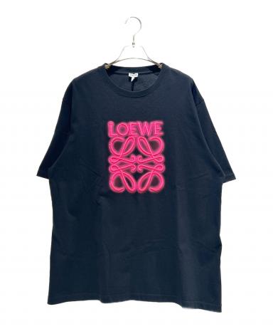 中古・古着通販】LOEWE (ロエベ) アナグラムロゴTシャツ ブラック