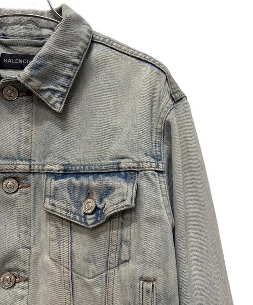 BALENCIAGA（バレンシアガ）BALENCIAGA (バレンシアガ) バックロゴデニムジャケット サイズ:34の古着・服飾アイテム