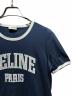 CELINE (セリーヌ) ロゴTシャツ ネイビー サイズ:M：45000円