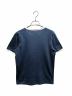 中古・古着 CELINE (セリーヌ) ロゴTシャツ ネイビー サイズ:M：45000円