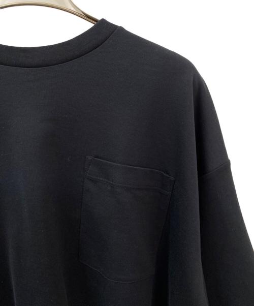 PRADA（プラダ）PRADA (プラダ) クロップドポケットTシャツ ブラック サイズ:XSの古着・服飾アイテム