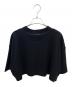 PRADA (プラダ) クロップドポケットTシャツ ブラック サイズ:XS：47000円