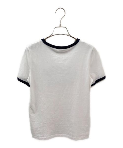 CELINE（セリーヌ）CELINE (セリーヌ) ロゴTシャツ ホワイト サイズ:XSの古着・服飾アイテム