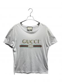 GUCCI（グッチ）の古着「ヴィンテージロゴTシャツ」｜ホワイト