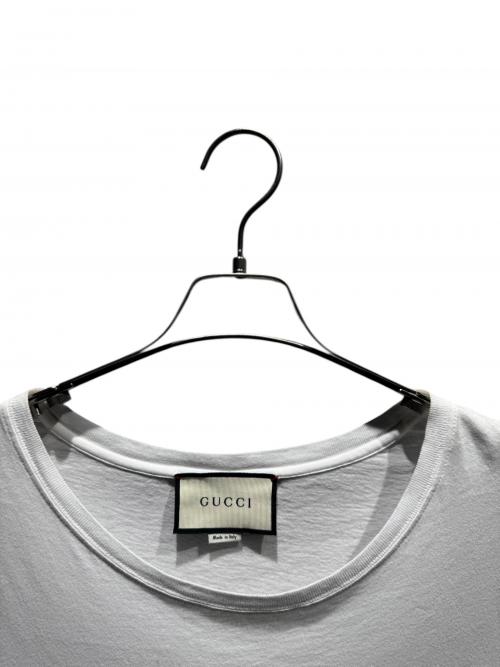 GUCCI（グッチ）GUCCI (グッチ) ヴィンテージロゴTシャツ ホワイト サイズ:Sの古着・服飾アイテム