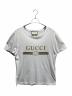 GUCCI（グッチ）の古着「ヴィンテージロゴTシャツ」｜ホワイト