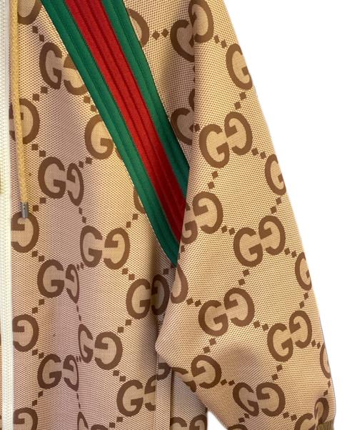 GUCCI（グッチ）GUCCI (グッチ) GGトラックジャケット カーキ サイズ:XXSの古着・服飾アイテム