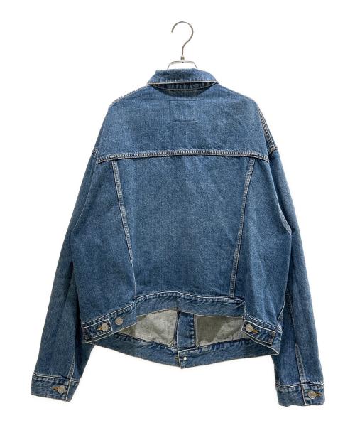 BALENCIAGA（バレンシアガ）BALENCIAGA (バレンシアガ) Panelled Swing Denim Jacket/スウィングシルエットデニムジャケット インディゴ サイズ:34の古着・服飾アイテム