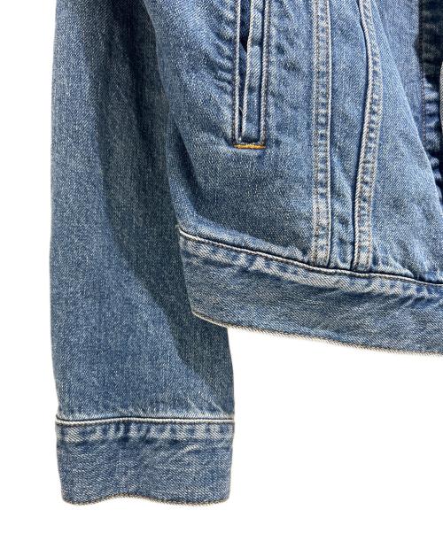 BALENCIAGA（バレンシアガ）BALENCIAGA (バレンシアガ) Panelled Swing Denim Jacket/スウィングシルエットデニムジャケット インディゴ サイズ:34の古着・服飾アイテム