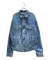 BALENCIAGA（バレンシアガ）の古着「Panelled Swing Denim Jacket/スウィングシルエットデニムジャケット」｜インディゴ