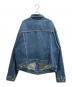 BALENCIAGA (バレンシアガ) Panelled Swing Denim Jacket/スウィングシルエットデニムジャケット インディゴ サイズ:34：70000円