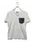 LOUIS VUITTON（ルイ ヴィトン）の古着「23SS モノグラムジャガードポケットTシャツ」｜ホワイト
