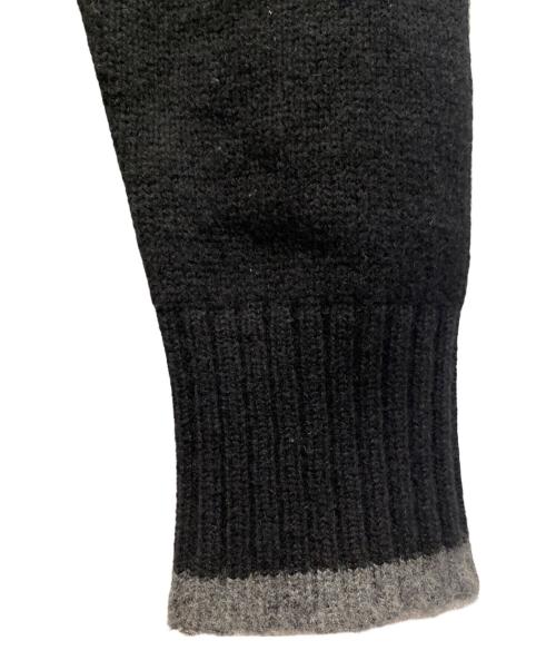Dior（ディオール）Dior (ディオール) 20SS ATELIER KNIT CREW SWEATER /アトリエロゴ刺繍 クルーネックセーター ブラック サイズ:Lの古着・服飾アイテム