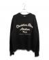 Dior（ディオール）の古着「20SS ATELIER KNIT CREW SWEATER /アトリエロゴ刺繍 クルーネックセーター」｜ブラック