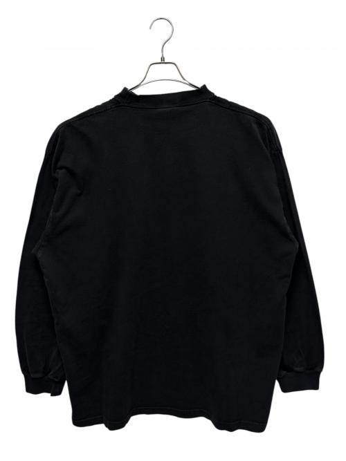 BALENCIAGA（バレンシアガ）BALENCIAGA (バレンシアガ) Outline Long Sleeve T-Shirt 23年製 ブラック サイズ:3の古着・服飾アイテム