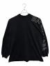 BALENCIAGA（バレンシアガ）の古着「Outline Long Sleeve T-Shirt 23年製」｜ブラック
