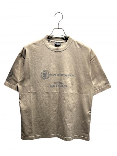 BALENCIAGA（バレンシアガ）BALENCIAGA (バレンシアガ) WFPTシャツ/612966 TMVL2 カーキ サイズ:Sの古着・服飾アイテム