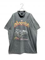 BALENCIAGAバレンシアガ）の古着「プリントTシャツ/811688 TRVQ7」｜グレー