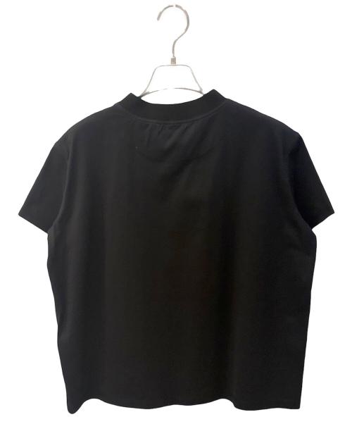HERMES（エルメス）HERMES (エルメス) ロゴTシャツ/LA PROMENADE DU MATINロ/朝の散歩 ブラック サイズ:34の古着・服飾アイテム