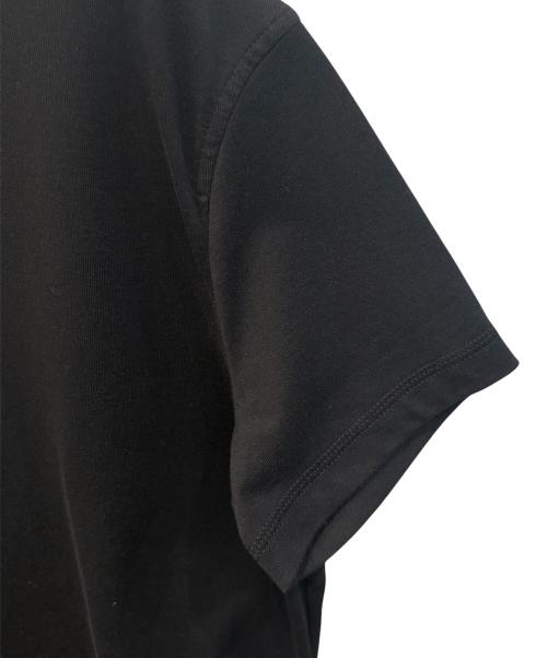 HERMES（エルメス）HERMES (エルメス) ロゴTシャツ/LA PROMENADE DU MATINロ/朝の散歩 ブラック サイズ:34の古着・服飾アイテム