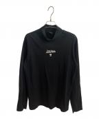 Jean Paul GAULTIERジャンポールゴルチェ）の古着「モックネックロゴカットソー」｜ブラック