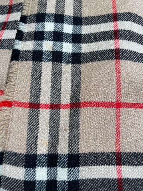 Burberry's（バーバリー）Burberry's (バーバリー) ラップスカート/ノバチェックスカート カーキ サイズ:Ｌの古着・服飾アイテム