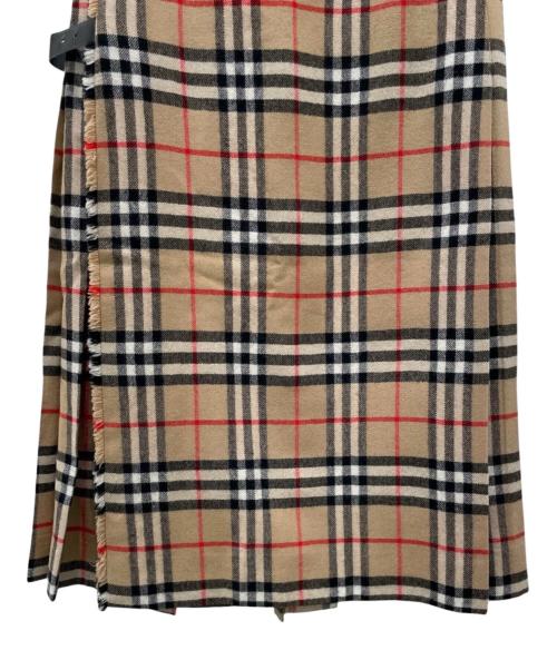 Burberry's（バーバリーズ）Burberry's (バーバリーズ) ラップスカート ベージュ サイズ:不明の古着・服飾アイテム