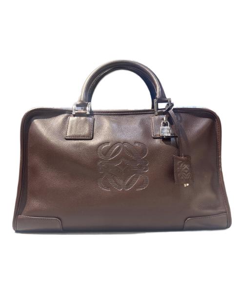 LOEWE（ロエベ）LOEWE (ロエベ) アマソナ36/ボストンバッグ ブラウン サイズ:36の古着・服飾アイテム