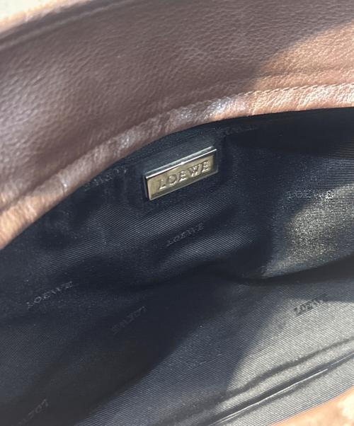 LOEWE（ロエベ）LOEWE (ロエベ) アマソナ36/ボストンバッグ ブラウン サイズ:36の古着・服飾アイテム
