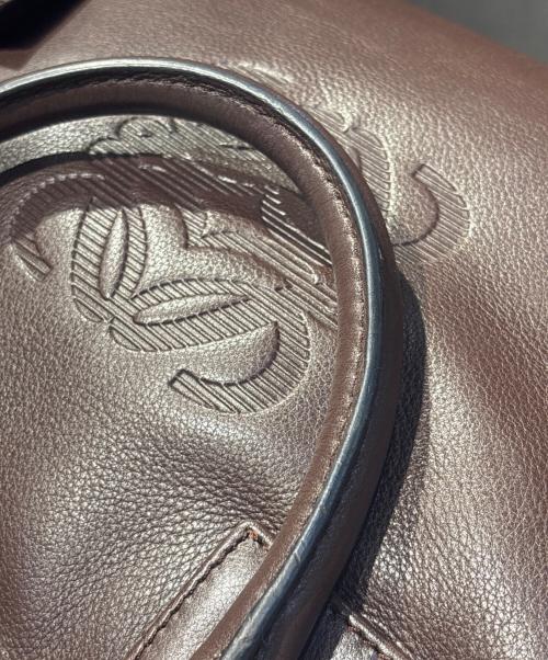 LOEWE（ロエベ）LOEWE (ロエベ) アマソナ36/ボストンバッグ ブラウン サイズ:36の古着・服飾アイテム